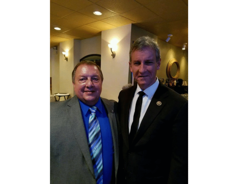 President Clinton and I